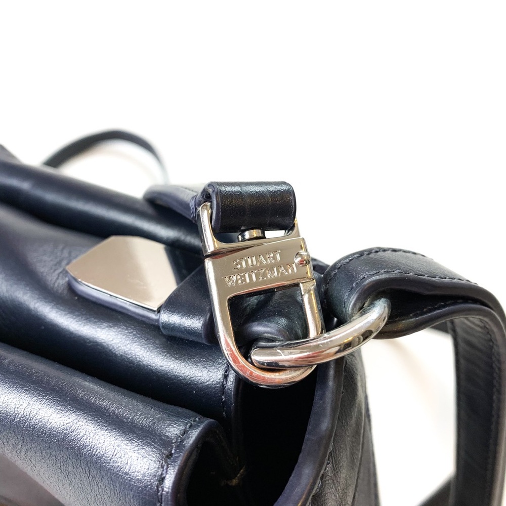 Stuart Weitzman Navy Blue Patchwork Color Block C… - image 7